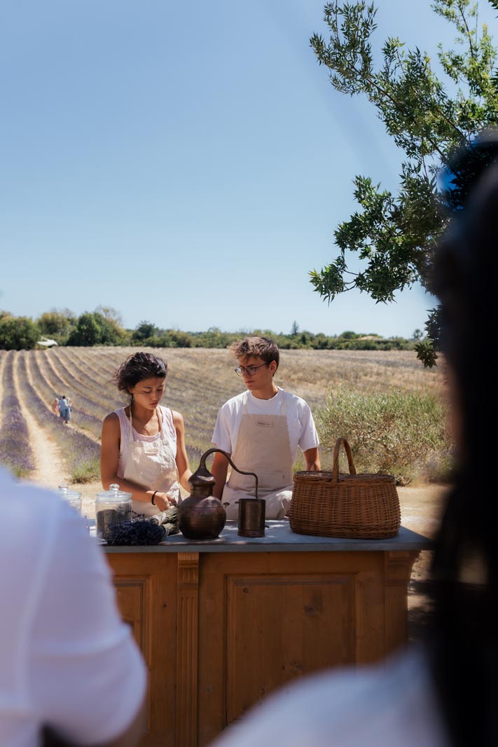 atelier distillation à Terre Ugo